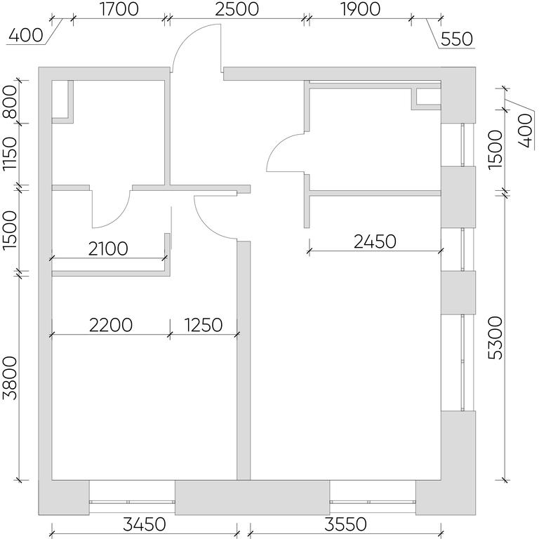 2-BD Apartment Sale, 50.6 sq. m. at Nice Loft, Avtomobilny Drive, 4, Moscow, Russia #2 2-BD Apartment Sale, 50.6 sq. m. at Nice Loft, Avtomobilny Drive, 4, Moscow, Russia #2