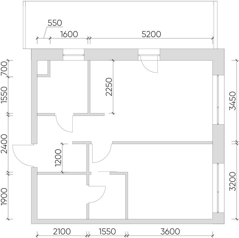 2-BD Apartment Sale, 61.8 sq. m. at Nice Loft, Avtomobilny Drive, 4, Moscow, Russia #2