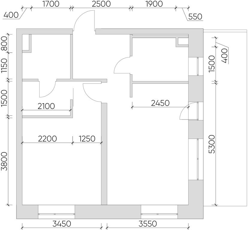 2-BD Apartment Sale, 68.4 sq. m. at Nice Loft, Avtomobilny Drive, 4, Moscow, Russia #2 2-BD Apartment Sale, 68.4 sq. m. at Nice Loft, Avtomobilny Drive, 4, Moscow, Russia #2
