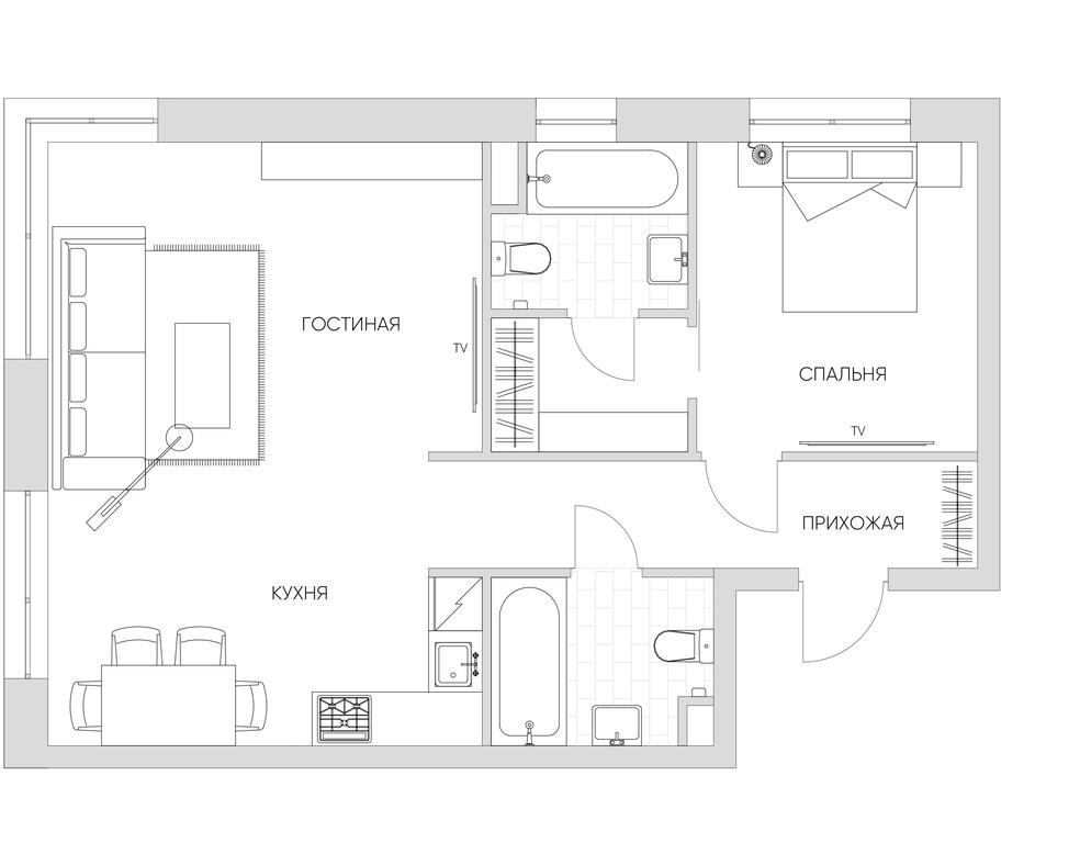 2-BD Apartment Sale, 61.6 sq. m. at Nice Loft, Avtomobilny Drive, 4, Moscow, Russia #1 2-BD Apartment Sale, 61.6 sq. m. at Nice Loft, Avtomobilny Drive, 4, Moscow, Russia #1