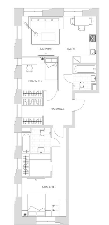 3-BD Apartment Sale, 76.5 sq. m. at Nice Loft, Avtomobilny Drive, 4, Moscow, Russia #1 3-BD Apartment Sale, 76.5 sq. m. at Nice Loft, Avtomobilny Drive, 4, Moscow, Russia #1