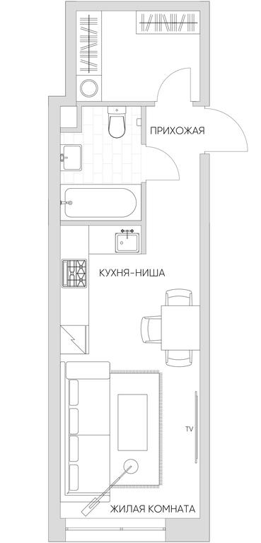 Продажа квартиры, 29,59 м² в ЖК «N’ice Loft (Найс Лофт)», Автомобильный проезд, 4, Москва, Россия #1 Продажа квартиры, 29,59 м² в ЖК «N’ice Loft (Найс Лофт)», Автомобильный проезд, 4, Москва, Россия #1