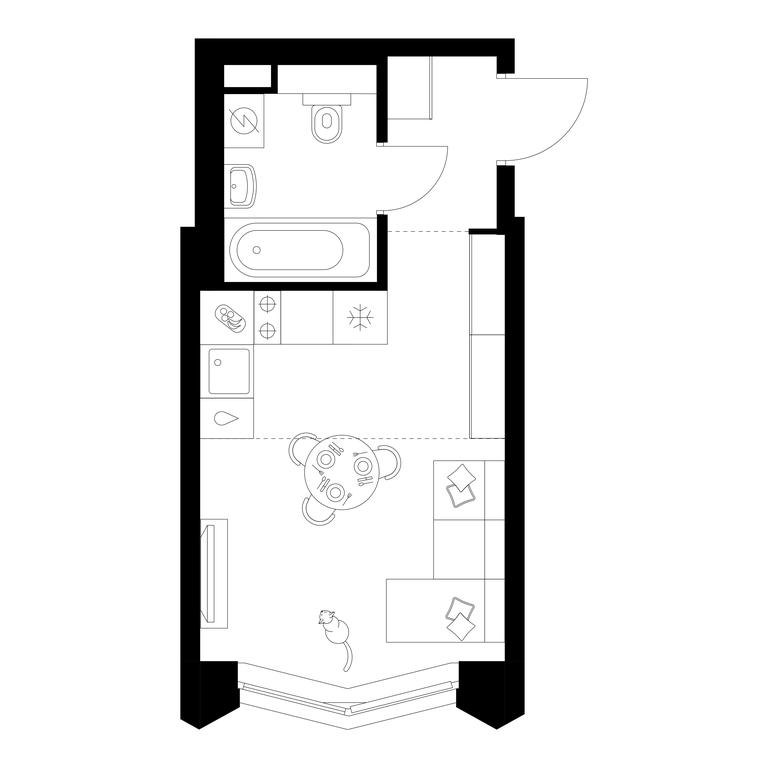Продажа квартиры, 21,1 м² в ЖК «Матвеевский парк», Очаковское шоссе, вл3с11, Москва, Россия #1 Продажа квартиры, 21,1 м² в ЖК «Матвеевский парк», Очаковское шоссе, вл3с11, Москва, Россия #1