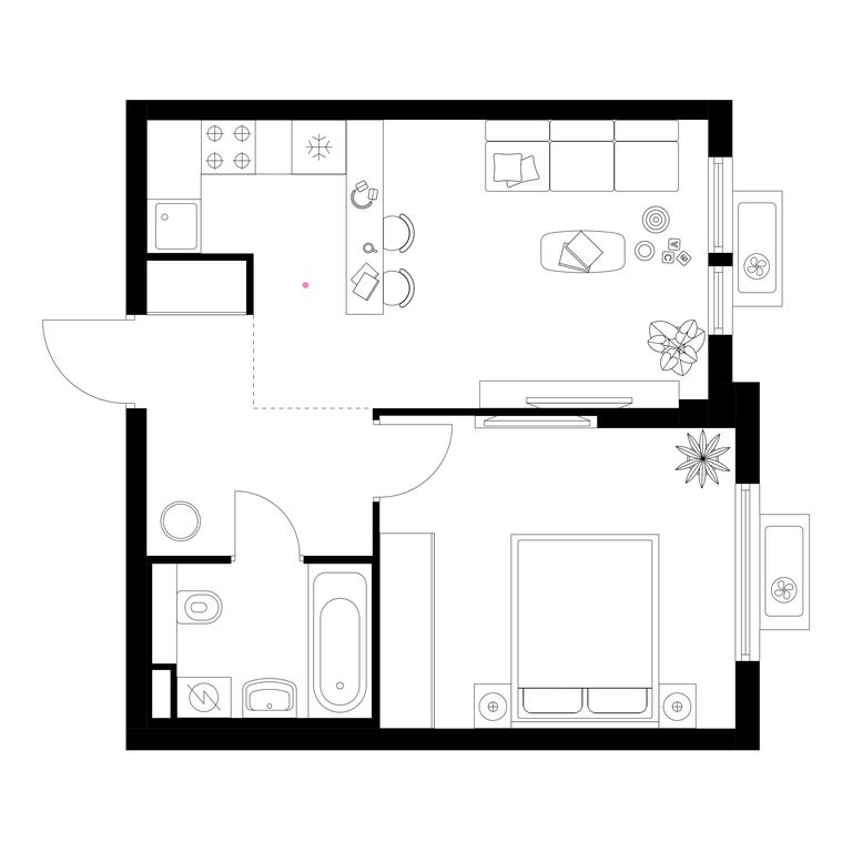 1-BD Apartment Sale, 40.6 sq. m. at Belaya Dacha Park, mikrorayon Parkovy, 1, Kotelniki, Moscow Region, Russia #1 1-BD Apartment Sale, 40.6 sq. m. at Belaya Dacha Park, mikrorayon Parkovy, 1, Kotelniki, Moscow Region, Russia #1
