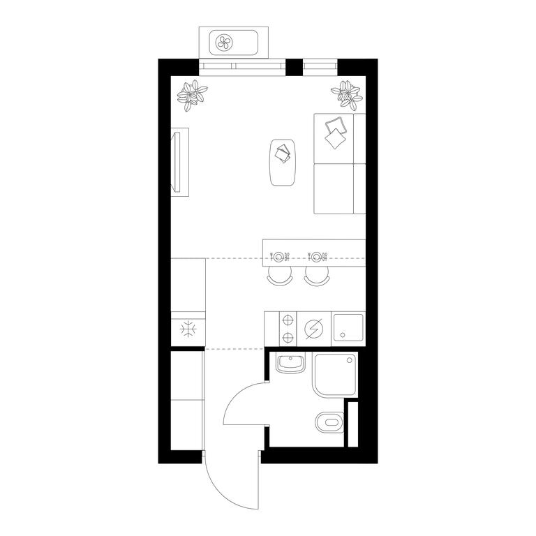 Apartment Sale, 21.1平方米 at Yaroslavskij kvartal, Yaroslavskiy Drive, 116, Korolyov, Moscow Region, Russia #1 Apartment Sale, 21.1平方米 at Yaroslavskij kvartal, Yaroslavskiy Drive, 116, Korolyov, Moscow Region, Russia #1