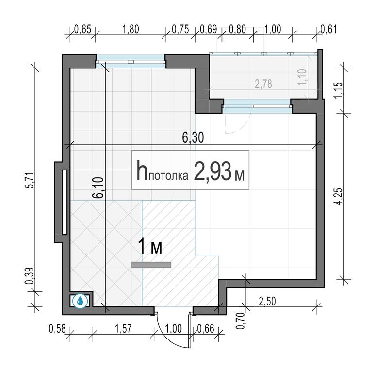 1-BD Apartment Sale, 33.57 sq. m. at Novoe Pushkino, mikrorayon Novoye Pushkino, Pushkino, Moscow Region, Russia #2 1-BD Apartment Sale, 33.57 sq. m. at Novoe Pushkino, mikrorayon Novoye Pushkino, Pushkino, Moscow Region, Russia #2