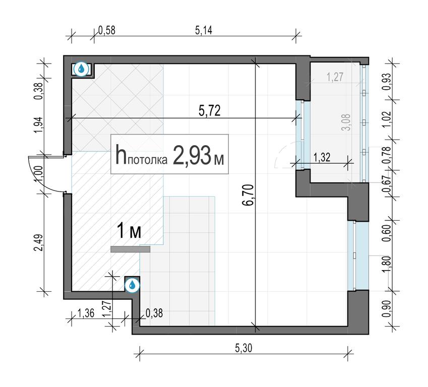 1-BD Apartment Sale, 41.5 sq. m. at Novoe Pushkino, mikrorayon Novoye Pushkino, Pushkino, Moscow Region, Russia #2
