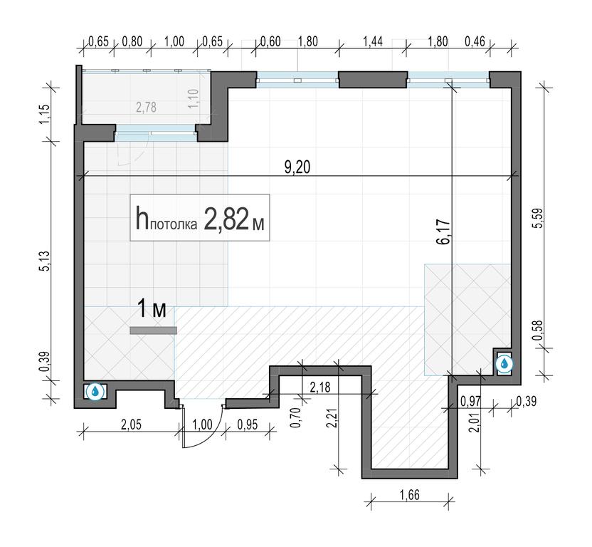 2-BD Apartment Sale, 56.72 sq. m. at Novoe Pushkino, mikrorayon Novoye Pushkino, Pushkino, Moscow Region, Russia #2