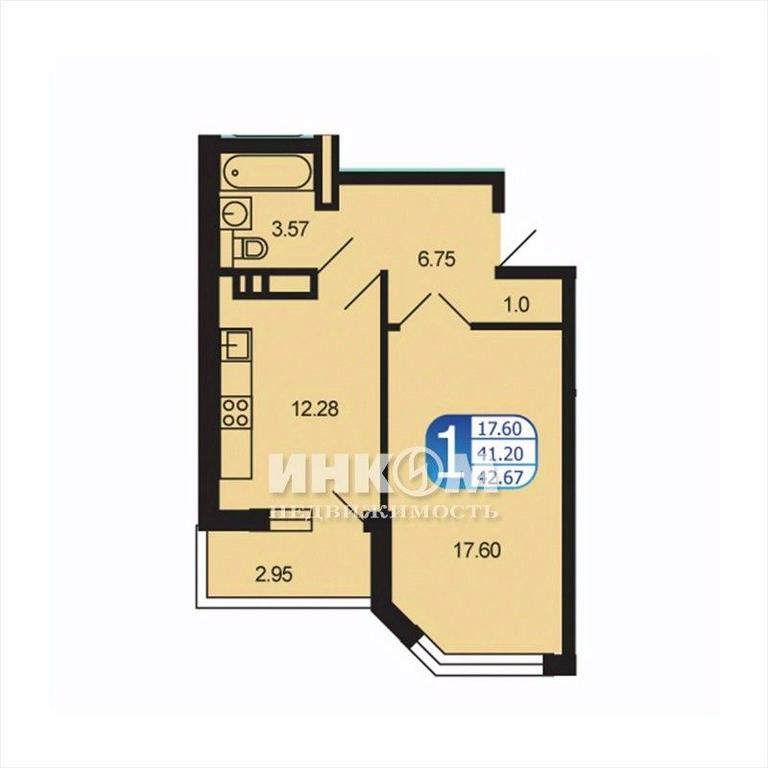 Apartment Sale, 42.6平方米 at Moskvoretskiy, Moskvoretskaya ulitsa, rabochiy posyolok Tuchkovo, Ruzskiy City District, Moscow Region, Russia #1 Apartment Sale, 42.6平方米 at Moskvoretskiy, Moskvoretskaya ulitsa, rabochiy posyolok Tuchkovo, Ruzskiy City District, Moscow Region, Russia #1