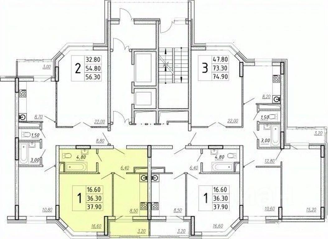 Apartment Sale, 37.2 sq. m. at Vostochny, 3-y mikrorayon, rayon Vostochny, Zvenigorod, Odintsovskiy Urban District, Moscow Region, Russia #1 Apartment Sale, 37.2 sq. m. at Vostochny, 3-y mikrorayon, rayon Vostochny, Zvenigorod, Odintsovskiy Urban District, Moscow Region, Russia #1
