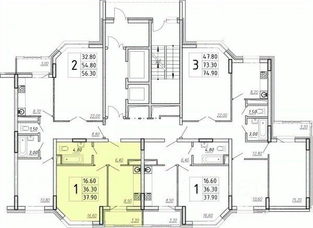 Apartment Sale, 37.2 sq. m. at Vostochny, 3-y mikrorayon, rayon Vostochny, Zvenigorod, Odintsovskiy Urban District, Moscow Region, Russia #1 Apartment Sale, 37.2 sq. m. at Vostochny, 3-y mikrorayon, rayon Vostochny, Zvenigorod, Odintsovskiy Urban District, Moscow Region, Russia #1