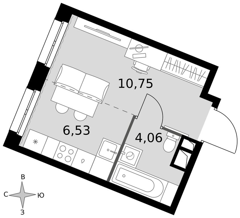 Apartment Sale, 21.34平方米 at Dvizhenie. Govorovo, Центральная улица, 47, деревня Говорово, поселение Московский, Москва, Россия #1 Apartment Sale, 21.34平方米 at Dvizhenie. Govorovo, Центральная улица, 47, деревня Говорово, поселение Московский, Москва, Россия #1