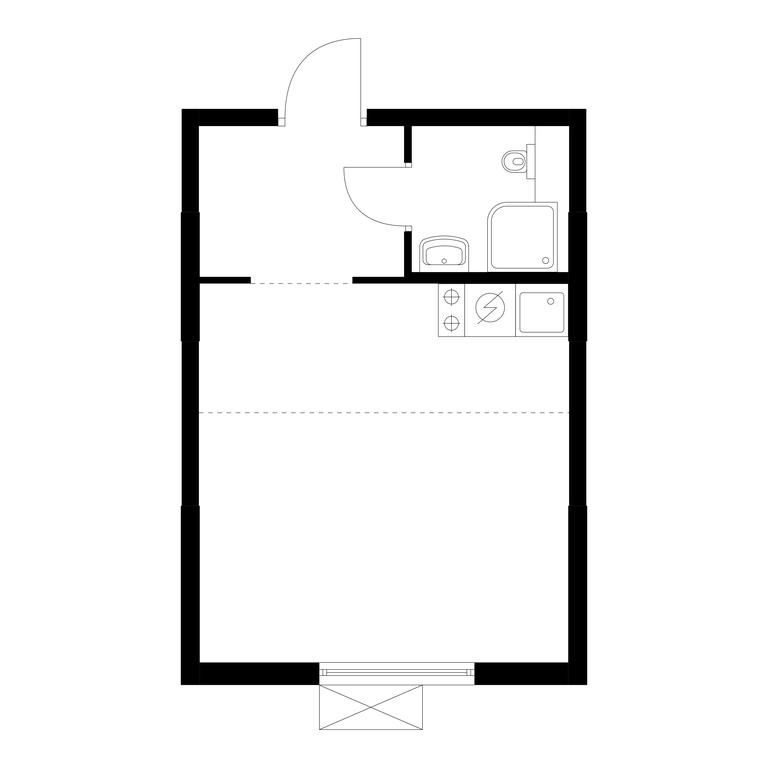 Apartment Sale, 25.4平方米 at Liublinskiy Park, Lyublinskaya Street, 78к2, Moscow, Russia #1 Apartment Sale, 25.4平方米 at Liublinskiy Park, Lyublinskaya Street, 78к2, Moscow, Russia #1