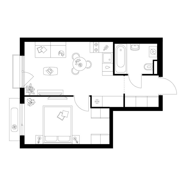 Продажа 1-комн. квартиры, 36,4 м² в ЖК «Саларьево парк», Саларьевская улица, 8к1, поселение Московский, Москва, Россия #1