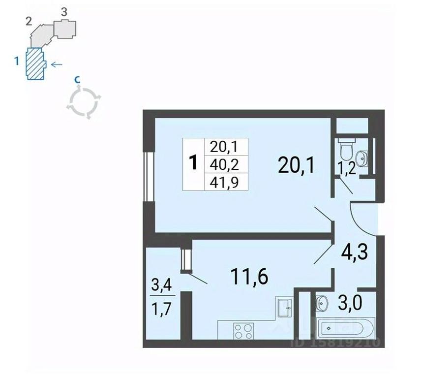 Apartment Sale, 41.9 sq. m. at Nekrasovka, Lipchanskogo Street, Moscow, Russia #1 Apartment Sale, 41.9 sq. m. at Nekrasovka, Lipchanskogo Street, Moscow, Russia #1