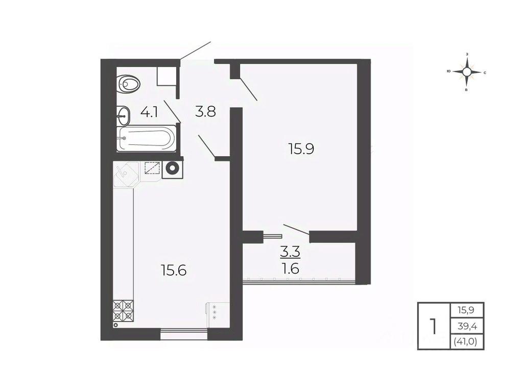 Продажа квартиры, 41 м² в ЖК «Новый Благодар», 2-й Шаховской проезд, Волоколамск, Московская область, Россия #1 Продажа квартиры, 41 м² в ЖК «Новый Благодар», 2-й Шаховской проезд, Волоколамск, Московская область, Россия #1