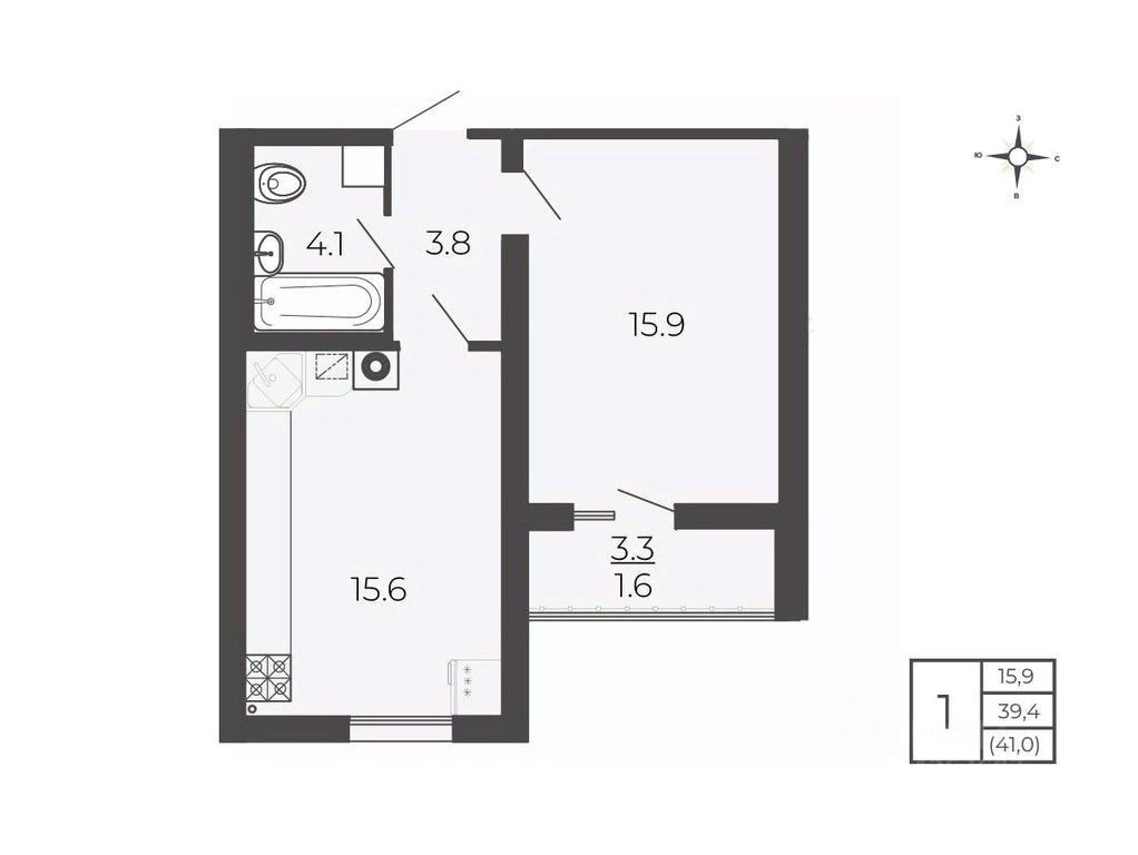 Продажа квартиры, 41 м² в ЖК «Новый Благодар», 2-й Шаховской проезд, Волоколамск, Московская область, Россия #2 Продажа квартиры, 41 м² в ЖК «Новый Благодар», 2-й Шаховской проезд, Волоколамск, Московская область, Россия #2