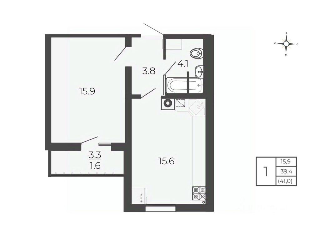 Apartment Sale, 41 sq. m. at Novy Blagodar, 2-y Shakhovskoy proyezd, Volokolamsk, Moscow Region, Russia #1 Apartment Sale, 41 sq. m. at Novy Blagodar, 2-y Shakhovskoy proyezd, Volokolamsk, Moscow Region, Russia #1
