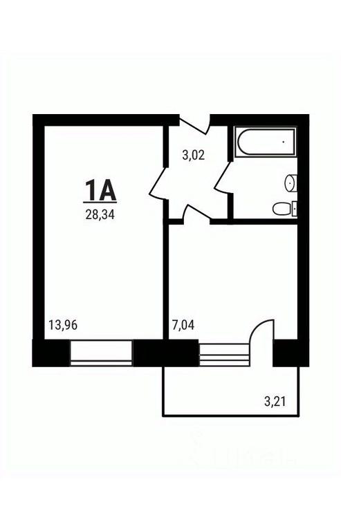Apartment Sale, 28.34平方米 at Druzhny, mikrorayon Druzhny, rabochiy posyolok Tuchkovo, Ruzskiy City District, Moscow Region, Russia #1 Apartment Sale, 28.34平方米 at Druzhny, mikrorayon Druzhny, rabochiy posyolok Tuchkovo, Ruzskiy City District, Moscow Region, Russia #1