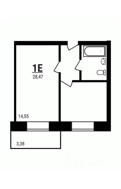 Apartment Sale, 28.63平方米 at Druzhny, mikrorayon Druzhny, rabochiy posyolok Tuchkovo, Ruzskiy City District, Moscow Region, Russia #1 Apartment Sale, 28.63平方米 at Druzhny, mikrorayon Druzhny, rabochiy posyolok Tuchkovo, Ruzskiy City District, Moscow Region, Russia #1