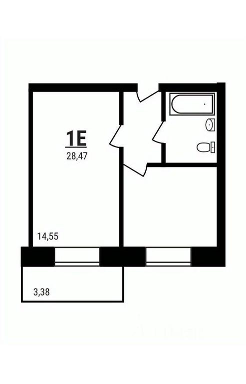 Apartment Sale, 28.63平方米 at Druzhny, mikrorayon Druzhny, rabochiy posyolok Tuchkovo, Ruzskiy City District, Moscow Region, Russia #1 Apartment Sale, 28.63平方米 at Druzhny, mikrorayon Druzhny, rabochiy posyolok Tuchkovo, Ruzskiy City District, Moscow Region, Russia #1