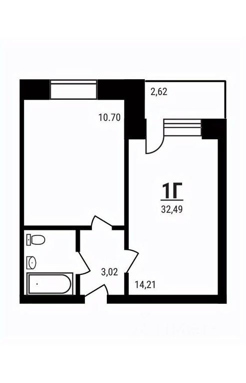 Apartment Sale, 32.49平方米 at Druzhny, mikrorayon Druzhny, rabochiy posyolok Tuchkovo, Ruzskiy City District, Moscow Region, Russia #1 Apartment Sale, 32.49平方米 at Druzhny, mikrorayon Druzhny, rabochiy posyolok Tuchkovo, Ruzskiy City District, Moscow Region, Russia #1