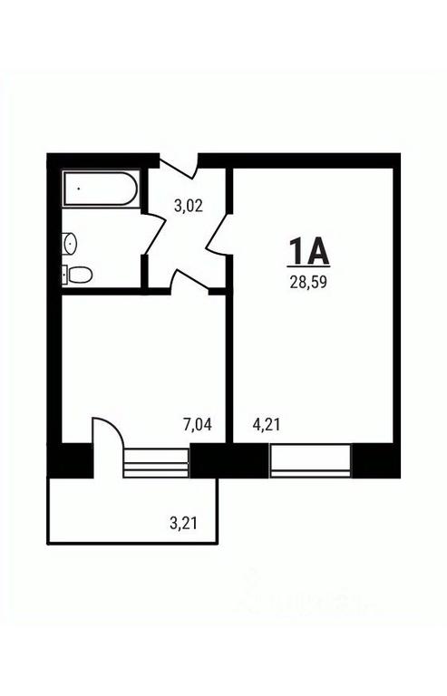 Apartment Sale, 28.59平方米 at Druzhny, mikrorayon Druzhny, rabochiy posyolok Tuchkovo, Ruzskiy City District, Moscow Region, Russia #1 Apartment Sale, 28.59平方米 at Druzhny, mikrorayon Druzhny, rabochiy posyolok Tuchkovo, Ruzskiy City District, Moscow Region, Russia #1