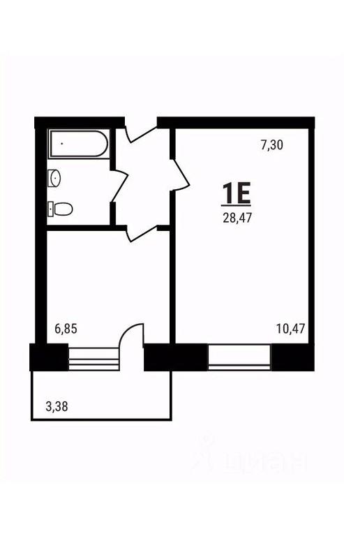 Apartment Sale, 28.63平方米 at Druzhny, mikrorayon Druzhny, rabochiy posyolok Tuchkovo, Ruzskiy City District, Moscow Region, Russia #1 Apartment Sale, 28.63平方米 at Druzhny, mikrorayon Druzhny, rabochiy posyolok Tuchkovo, Ruzskiy City District, Moscow Region, Russia #1
