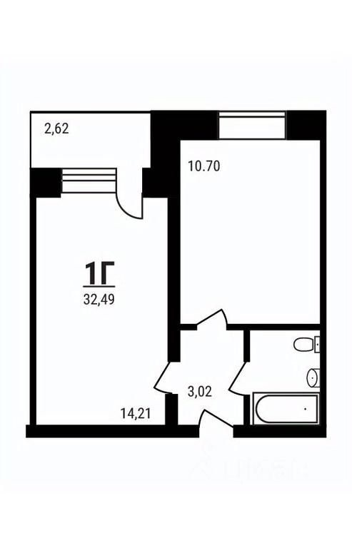 Apartment Sale, 32.49平方米 at Druzhny, mikrorayon Druzhny, rabochiy posyolok Tuchkovo, Ruzskiy City District, Moscow Region, Russia #1 Apartment Sale, 32.49平方米 at Druzhny, mikrorayon Druzhny, rabochiy posyolok Tuchkovo, Ruzskiy City District, Moscow Region, Russia #1