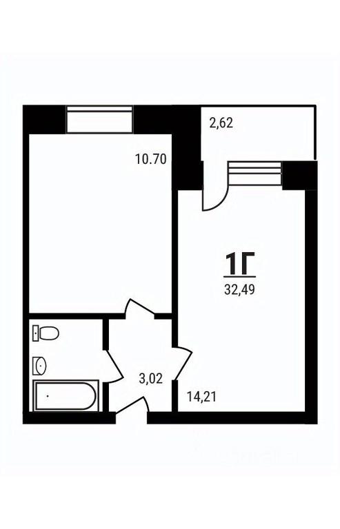 Apartment Sale, 32.49平方米 at Druzhny, mikrorayon Druzhny, rabochiy posyolok Tuchkovo, Ruzskiy City District, Moscow Region, Russia #1 Apartment Sale, 32.49平方米 at Druzhny, mikrorayon Druzhny, rabochiy posyolok Tuchkovo, Ruzskiy City District, Moscow Region, Russia #1