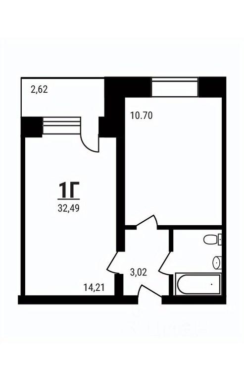 Apartment Sale, 32.49平方米 at Druzhny, mikrorayon Druzhny, rabochiy posyolok Tuchkovo, Ruzskiy City District, Moscow Region, Russia #1 Apartment Sale, 32.49平方米 at Druzhny, mikrorayon Druzhny, rabochiy posyolok Tuchkovo, Ruzskiy City District, Moscow Region, Russia #1