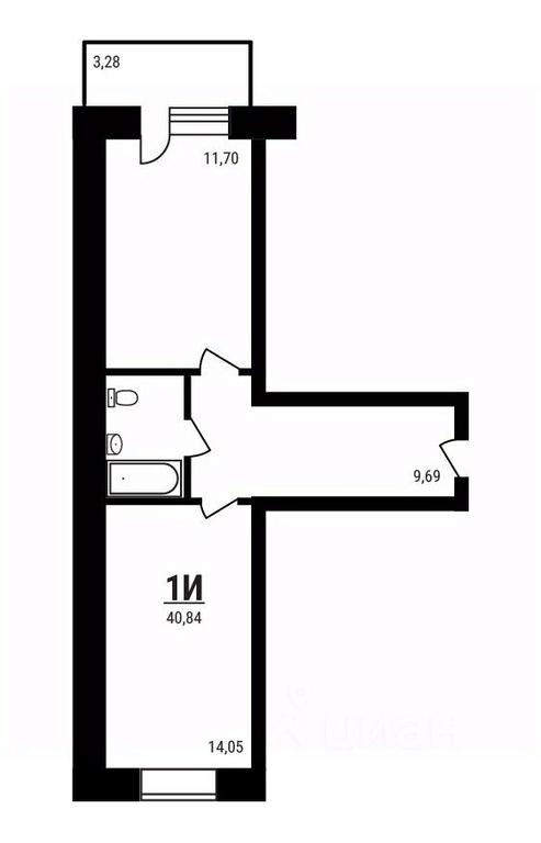 Apartment Sale, 40.84平方米 at Druzhny, mikrorayon Druzhny, rabochiy posyolok Tuchkovo, Ruzskiy City District, Moscow Region, Russia #1 Apartment Sale, 40.84平方米 at Druzhny, mikrorayon Druzhny, rabochiy posyolok Tuchkovo, Ruzskiy City District, Moscow Region, Russia #1