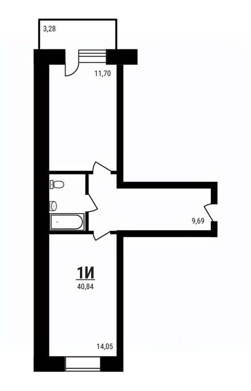 Apartment Sale, 40.84平方米 at Druzhny, mikrorayon Druzhny, rabochiy posyolok Tuchkovo, Ruzskiy City District, Moscow Region, Russia #1 Apartment Sale, 40.84平方米 at Druzhny, mikrorayon Druzhny, rabochiy posyolok Tuchkovo, Ruzskiy City District, Moscow Region, Russia #1