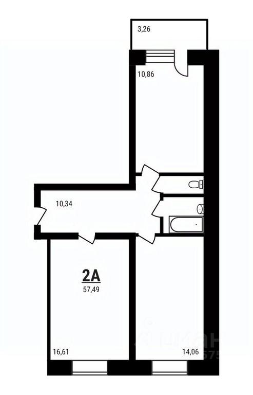 1-BD Apartment Sale, 57.49 sq. m. at Druzhny, mikrorayon Druzhny, rabochiy posyolok Tuchkovo, Ruzskiy City District, Moscow Region, Russia #1 1-BD Apartment Sale, 57.49 sq. m. at Druzhny, mikrorayon Druzhny, rabochiy posyolok Tuchkovo, Ruzskiy City District, Moscow Region, Russia #1