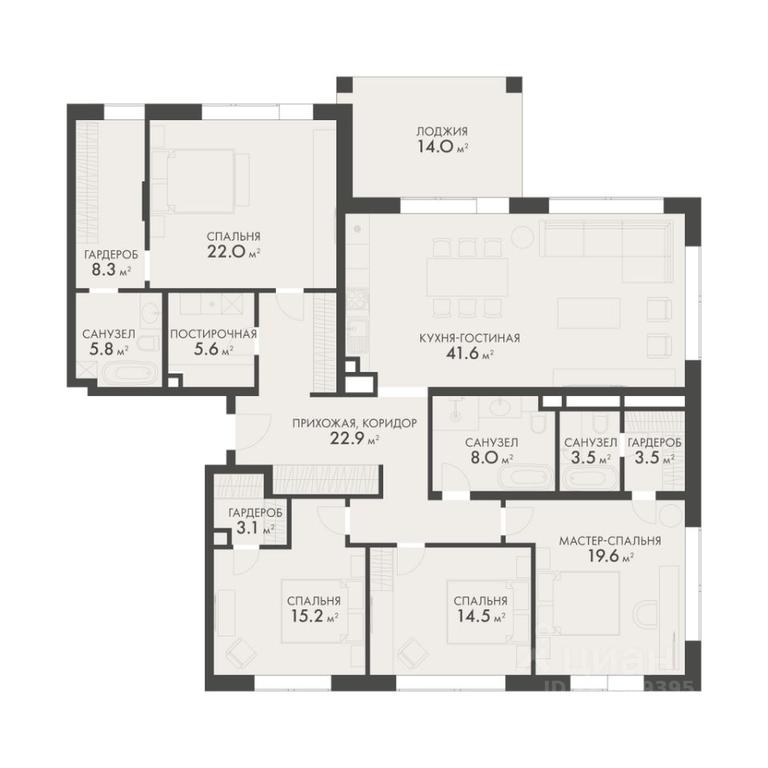 4-BD Apartment Sale, 187.6 sq. m. at Vnukovo Country Club (Vnukovo Kantri Klab), Lugovaya ulitsa, derevnya Rogozinino, Pervomayskoye Settlement, Moscow, Russia #1 4-BD Apartment Sale, 187.6 sq. m. at Vnukovo Country Club (Vnukovo Kantri Klab), Lugovaya ulitsa, derevnya Rogozinino, Pervomayskoye Settlement, Moscow, Russia #1