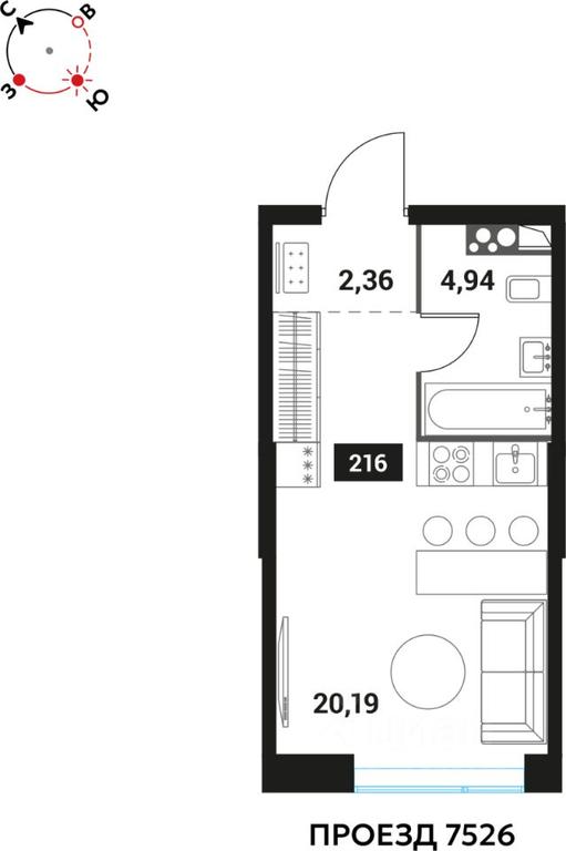 Apartment Sale, 27.05 sq. m. at Innovator, Michurinsky Avenue, Moscow, Russia #1 Apartment Sale, 27.05 sq. m. at Innovator, Michurinsky Avenue, Moscow, Russia #1