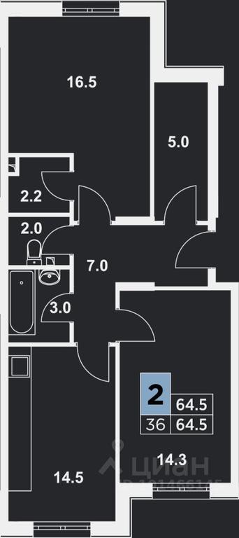 1-BD Apartment Sale, 64.5平方米 at Olimp, Mikheenko Street, Khotkovo, Sergiyevo-Posadskiy Urban District, Moscow Region, Russia #1 1-BD Apartment Sale, 64.5平方米 at Olimp, Mikheenko Street, Khotkovo, Sergiyevo-Posadskiy Urban District, Moscow Region, Russia #1