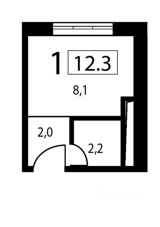 Apartment Sale, 12.3 sq. m. at New Form Aminevskoe (Nyu Form Aminevskoe), Aminyevskoye Highway, Moscow, Russia #2