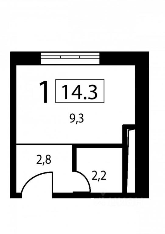 Apartment Sale, 14.3 sq. m. at New Form Aminevskoe (Nyu Form Aminevskoe), Aminyevskoye Highway, Moscow, Russia #1