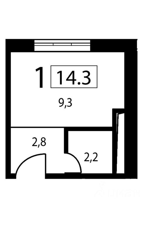 Apartment Sale, 14.3 sq. m. at New Form Aminevskoe (Nyu Form Aminevskoe), Aminyevskoye Highway, Moscow, Russia #2