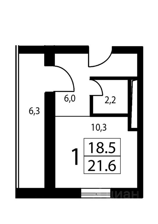 Apartment Sale, 18.5平方米 at New Form Aminevskoe (Nyu Form Aminevskoe), Aminyevskoye Highway, Moscow, Russia #2 Apartment Sale, 18.5平方米 at New Form Aminevskoe (Nyu Form Aminevskoe), Aminyevskoye Highway, Moscow, Russia #2