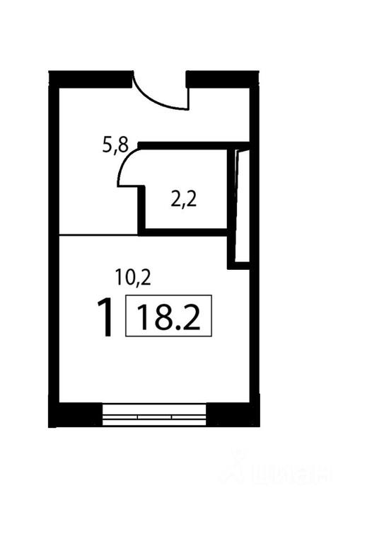 Apartment Sale, 18.2平方米 at New Form Aminevskoe (Nyu Form Aminevskoe), Aminyevskoye Highway, Moscow, Russia #2 Apartment Sale, 18.2平方米 at New Form Aminevskoe (Nyu Form Aminevskoe), Aminyevskoye Highway, Moscow, Russia #2