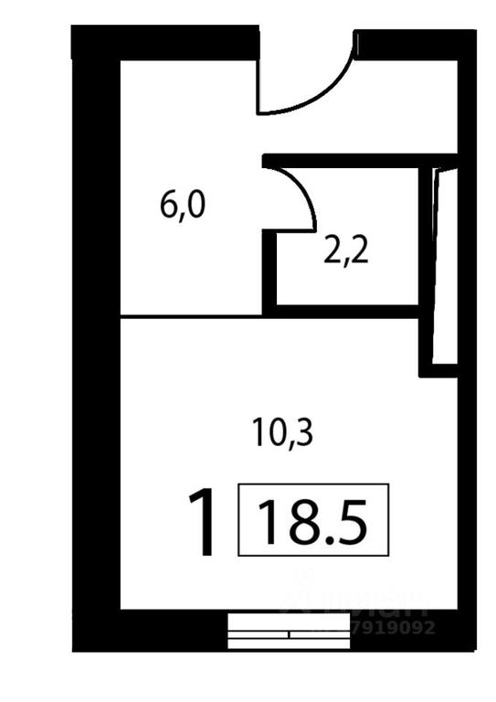 Apartment Sale, 18.5平方米 at New Form Aminevskoe (Nyu Form Aminevskoe), Aminyevskoye Highway, Moscow, Russia #2 Apartment Sale, 18.5平方米 at New Form Aminevskoe (Nyu Form Aminevskoe), Aminyevskoye Highway, Moscow, Russia #2