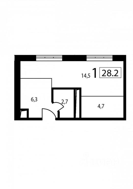 Apartment Sale, 28.2平方米 at New Form Aminevskoe (Nyu Form Aminevskoe), Aminyevskoye Highway, Moscow, Russia #1 Apartment Sale, 28.2平方米 at New Form Aminevskoe (Nyu Form Aminevskoe), Aminyevskoye Highway, Moscow, Russia #1