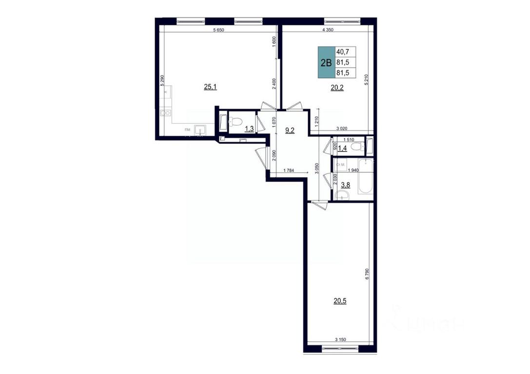 1-BD Apartment Sale, 81.5 sq. m. at Mikrorayon 6 6A, 6A mikrorayon, Odintsovo, Moscow Region, Russia #1 1-BD Apartment Sale, 81.5 sq. m. at Mikrorayon 6 6A, 6A mikrorayon, Odintsovo, Moscow Region, Russia #1