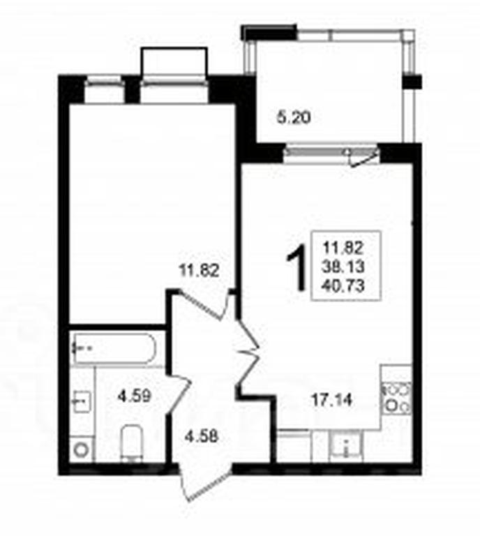 Apartment Sale, 40.73 sq. m. at Mishino-2, Ozyornaya Street, Khimki, Moscow Region, Russia #1 Apartment Sale, 40.73 sq. m. at Mishino-2, Ozyornaya Street, Khimki, Moscow Region, Russia #1