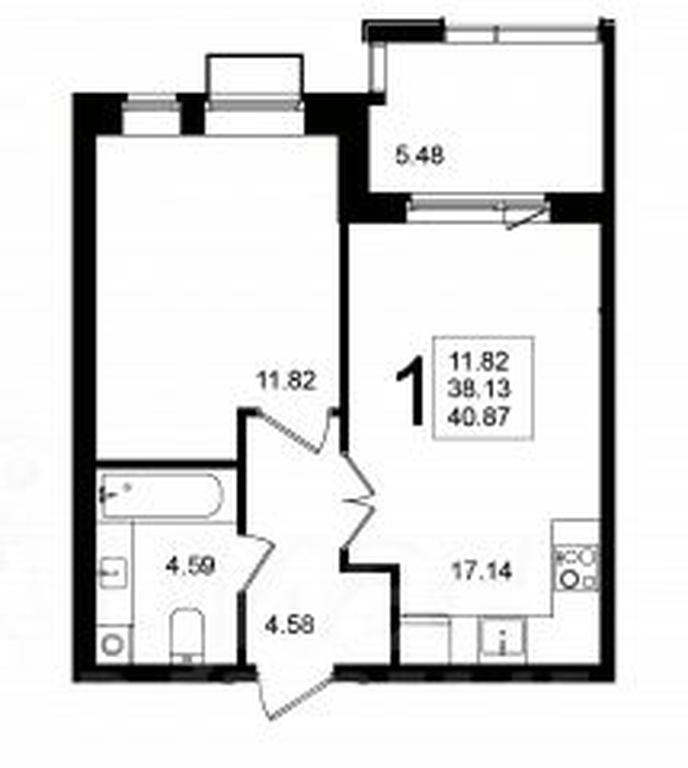 Apartment Sale, 40.87 sq. m. at Mishino-2, Ozyornaya Street, Khimki, Moscow Region, Russia #1 Apartment Sale, 40.87 sq. m. at Mishino-2, Ozyornaya Street, Khimki, Moscow Region, Russia #1