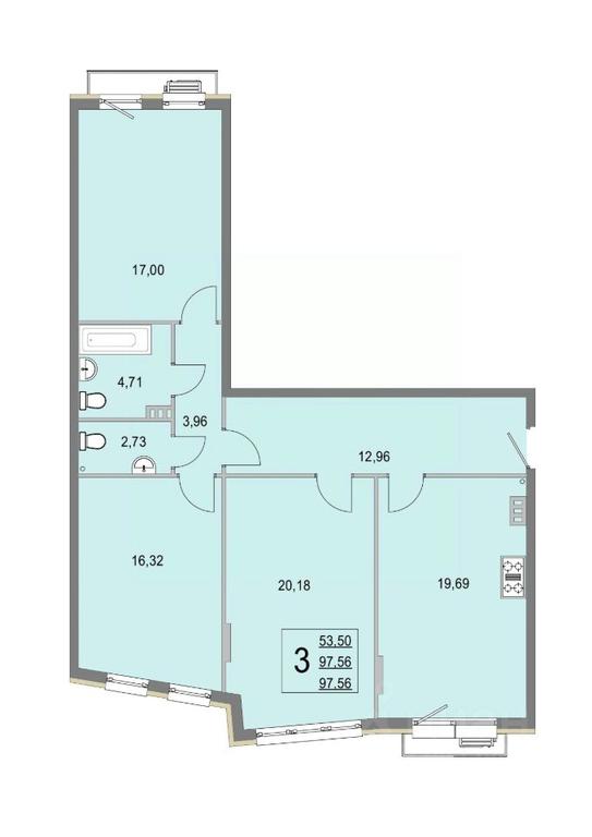 2-BD Apartment Sale, 97.5平方米 at Elyon, zhiloy kompleks Elyon, derevnya Kryukovo, Odintsovskiy Urban District, Moscow Region, Russia #1 2-BD Apartment Sale, 97.5平方米 at Elyon, zhiloy kompleks Elyon, derevnya Kryukovo, Odintsovskiy Urban District, Moscow Region, Russia #1