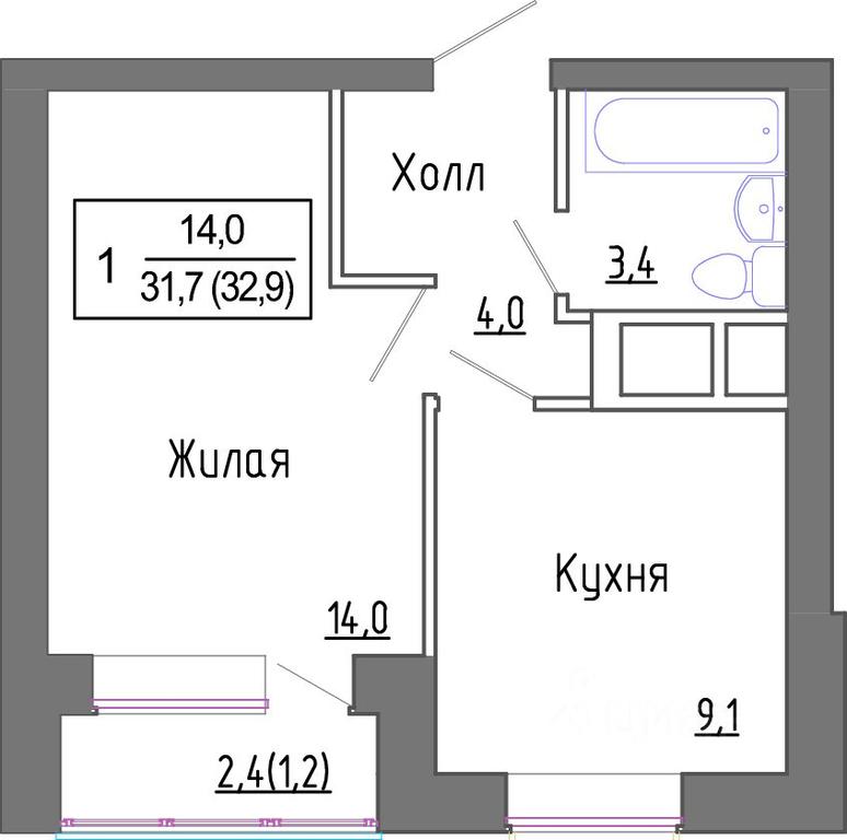 Apartment Sale, 33 sq. m. at Novoe Zamitino, Sadovaya ulitsa, derevnya Saburovo, Krasnogorsk Urban District, Moscow Region, Russia #1 Apartment Sale, 33 sq. m. at Novoe Zamitino, Sadovaya ulitsa, derevnya Saburovo, Krasnogorsk Urban District, Moscow Region, Russia #1