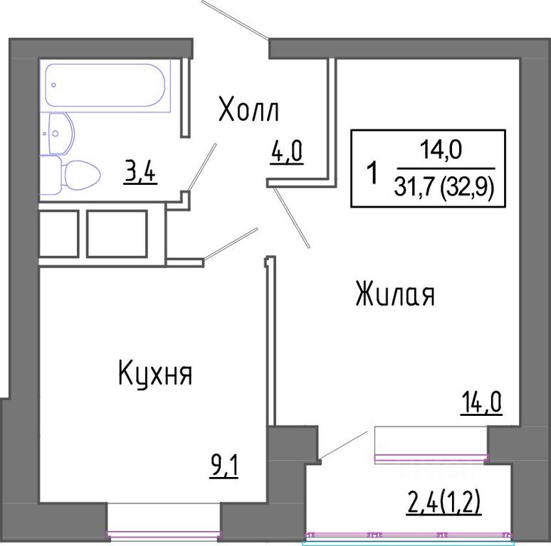 Apartment Sale, 32.9 sq. m. at Novoe Zamitino, Sadovaya ulitsa, derevnya Saburovo, Krasnogorsk Urban District, Moscow Region, Russia #1 Apartment Sale, 32.9 sq. m. at Novoe Zamitino, Sadovaya ulitsa, derevnya Saburovo, Krasnogorsk Urban District, Moscow Region, Russia #1